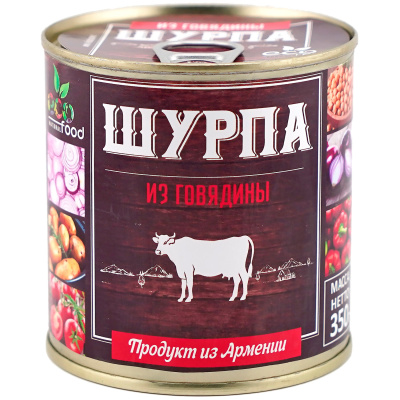 Шурпа ЭКОФУД из говядины 350г