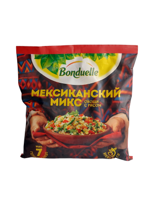 Овощи с рисом Мексиканский микс BONDUELLE, 400гр
