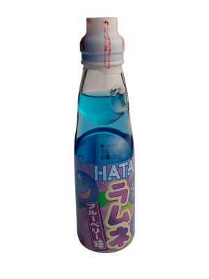 Hata Kosen Ramune напиток газированный со вкусом черники 200мл.