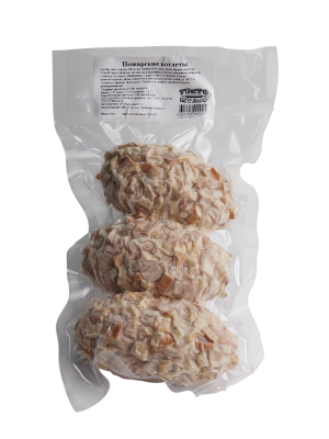 Котлеты ТЕСТО МЯСО пожарские со сливками 500г