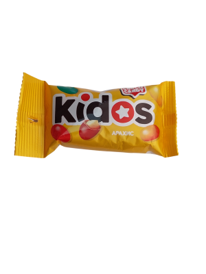 Драже шоколадное Kidos с арахисом 38гр