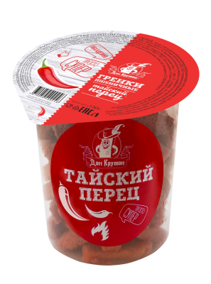 Гренки ДОН КРУТОН Тайский перец пшеничные 130г