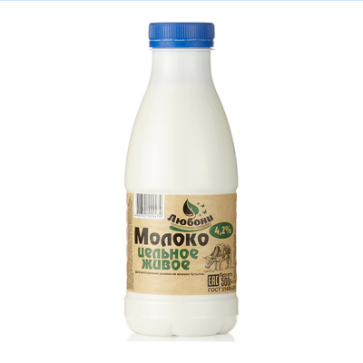 Молоко ЛЮБОНИ 4,2% 0,5л