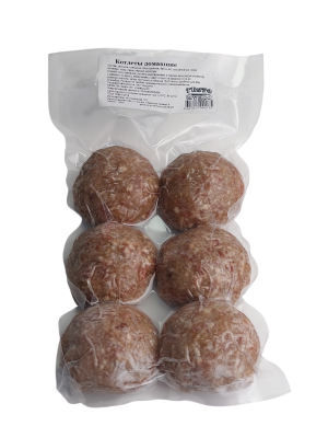 Котлеты ТЕСТО МЯСО (свинина/говядина) 600г