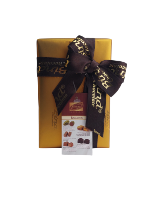 Драже БАЙНД золотая подарочная упаковка 110г