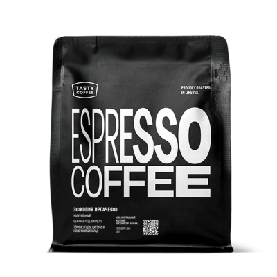 Кофе ТЭЙСТИ КОФЕ Эфиопия Иргачефф молотый 250г