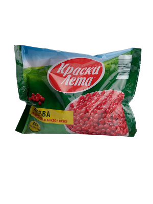 Клюква КРАСКИ ЛЕТА замороженная 300г