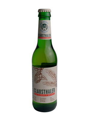 Пиво безалкогольное Клаусталер Ориджинал фильтрованное светлое пастеризованное  0,33л ст/б