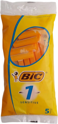 Бритва БИК 1 Сенс упаковка 5 штук