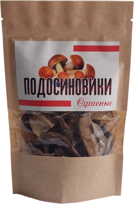 Грибы Подосиновики сушеные 30гр. ООО Грибная компания