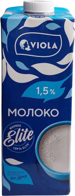 Молоко Виола UHT 1,5% 1 кг