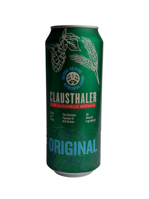 Пиво безалкогольное КЛАУСТАЛЕР Ориджинал светлое пастер. фильтр. 0,5л. банка