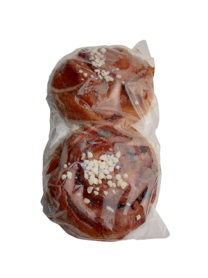 Изделие хлебобулочное Вензель сахарный фруктовый (брусника), вес ООО Пекарь