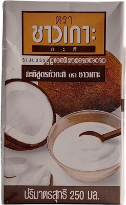 Кокосовые сливки Chaokoh, 250мл. Тайланд