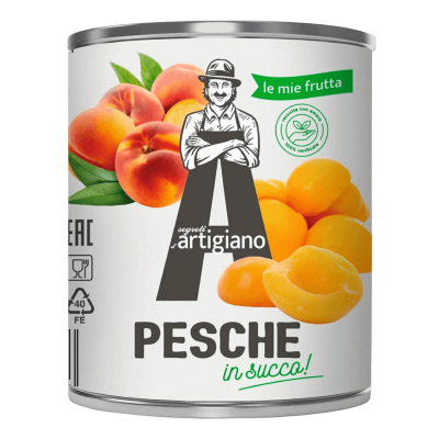 Персики половинки в сиропе Makedoniki, 822гр.ж/б. Греция