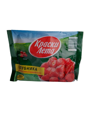 Клубника КРАСКИ ЛЕТА быстрозамороженная 300г