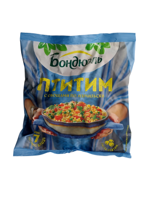 Птитим БОНДЮЭЛЬ с овощами по-израильски 400г