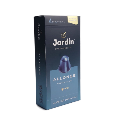 Капсулы Жардин Аллонге кофе жареный молотый 5гр. x 10