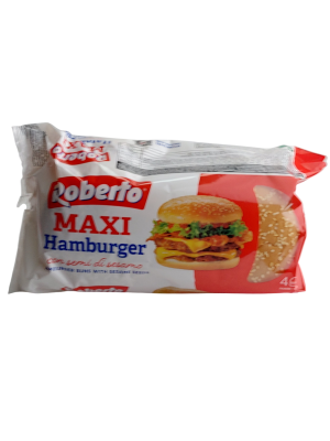 Булочки РОБЕРТО для гамбургеров с кунжутом макси 300г