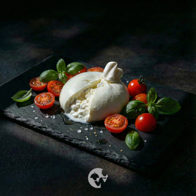 Сыр Буррата Мягкий 125 гр+-15 гр Reginella