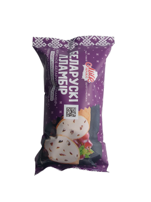 Мороженое БЕЛАРУСКИ ПЛАМБИР с ароматом ванили и изюмом 80г