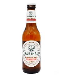 Пиво КЛАУСТАЛЕР Драй Хоппд нефильтр безалкогольное 0,33л ст/б