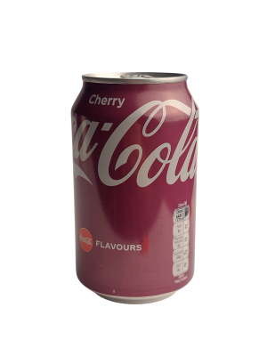 Coca-Cola Cherry Кола Вишня 0,33 банка, Дания