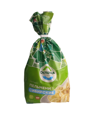 Пельмени Сибирские, 800 гр ТМ Окраина