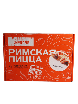 Римская пицца замороженная Пепероони 20*30см 460г Новиков