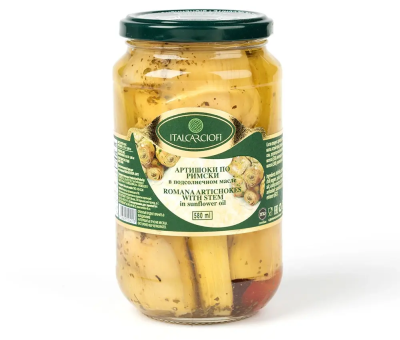 Артишоки  Italcarciofi в подсолнечном масле по-римски 530гр