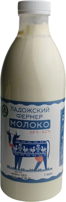 Молоко ЛАДОЖСКИЙ ФЕРМЕР 1л