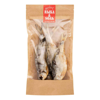 Вобла вяленая ™RЫБА & SОЛЬ 180гр.