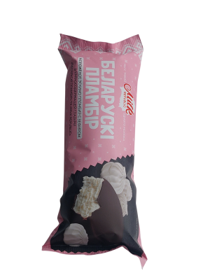 Мороженое БЕЛАРУСКИ ПЛАМБИР зефир в сливочной какаосодержащей глазури 70г