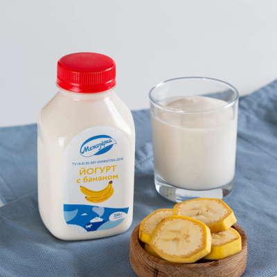 Йогурт Банан ™Межозёрка 330г.