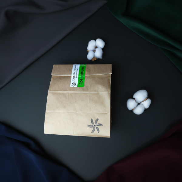 Хлеб на закваске Гречневый безглютеновый BIO' Hleb, (зеленый) 550гр