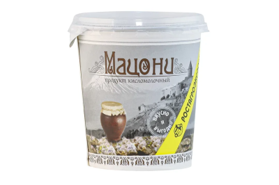 Продукт кисломолочный Мацони 3,2% 300г стакан Ростагроэкспорт