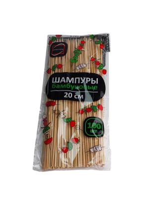 Шампуры КОНТИНЕНПАРК бамбуковые 100шт 20см