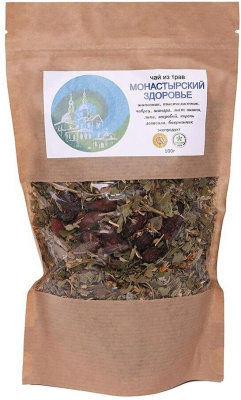 Чай Здоровье Монастырский травячной 100г