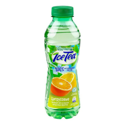 Напиток б/а не газ. Айс Ти Зеленый чай/Цитрусовые фрукты "Фрутомотив" 0,5л ПЭТ