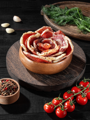 Чипсы Хамон из свинины 50г Аркадия