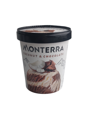 Мороженое МОНТЕРРА Кокос/Шоколад 263г