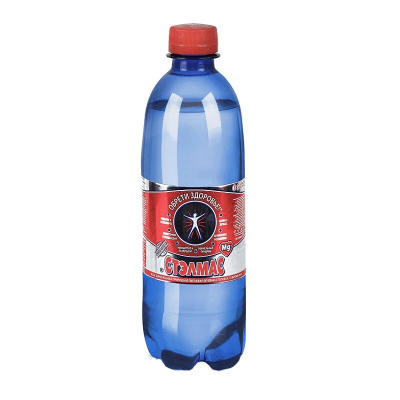 Вода минеральная СТЭЛМАС Mg+ очищающая 0,5 л пэт 
