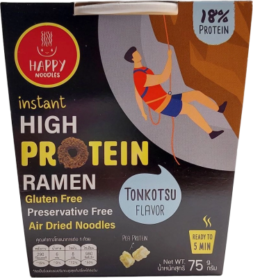 Лапша ХЭППИ НУДЛ Тонкоцу с высоким содержанием протеина75г