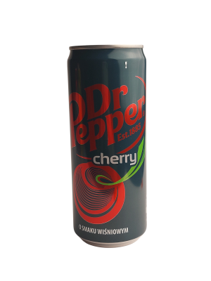 Напиток б/а газ. Черри "Dr.Pepper" 0,33л ж/б Польша