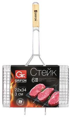 Решетка-гриль ГРИФОН секционная 34*22см