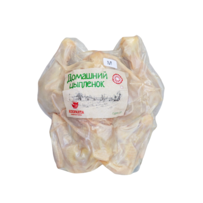 Тушка цыпленка-бройлера, вес (0,7-0,9кг), охлажденная в в/у ™ИЛОРАНТА семейная ферма