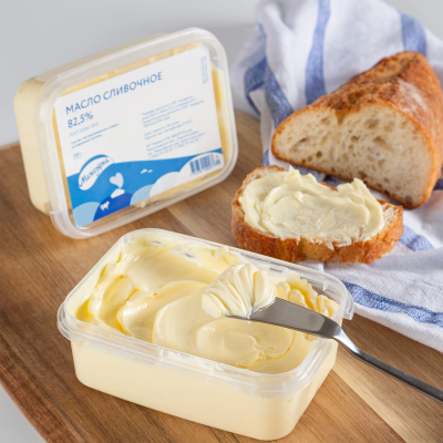 Масло сливочное 82,5% ™Межозёрка 200г.