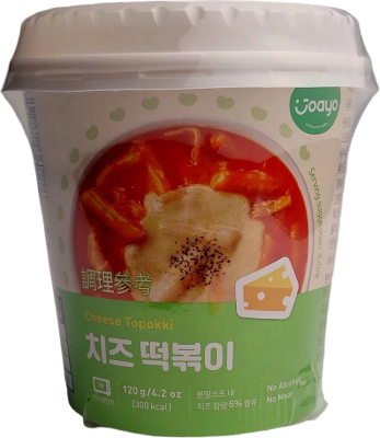 Рисовые клецки ДЖОАЙО Топокки б/п с соусом сыр 120г