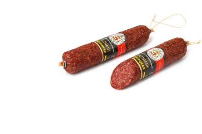 Колбаса сырокопченая Салями Немецкая, Мясной дом Ивановых