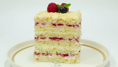 Торт Молочная девочка с малиной, вес ™Курортный